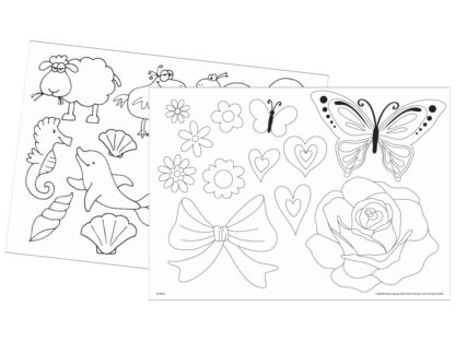 Set pentru colorarea ferestrelor Special Kreul 2