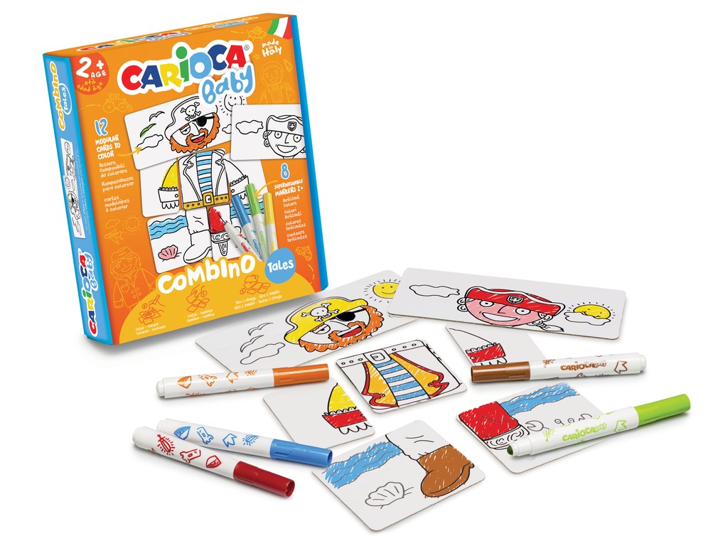 Set creativ Carioca Baby 2+ Tales exemplu