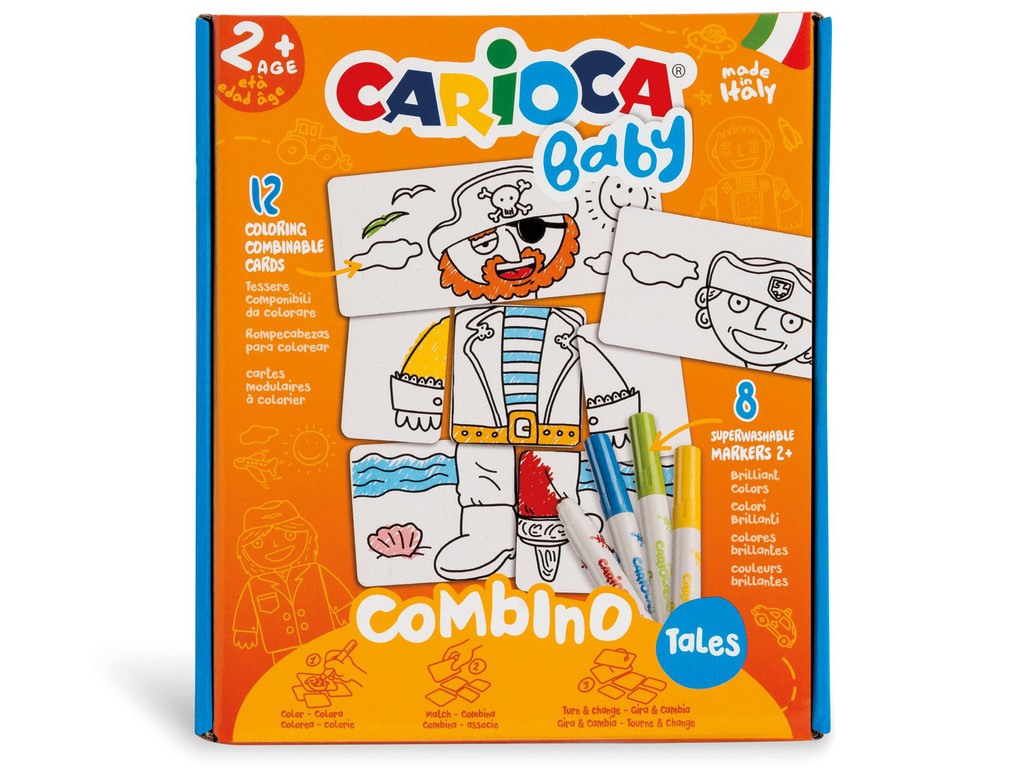 Set creativ Carioca Baby 2+ Tales