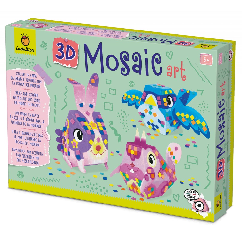 Set Creativ Mozaic 3D, +5 ani, Ludattica 2