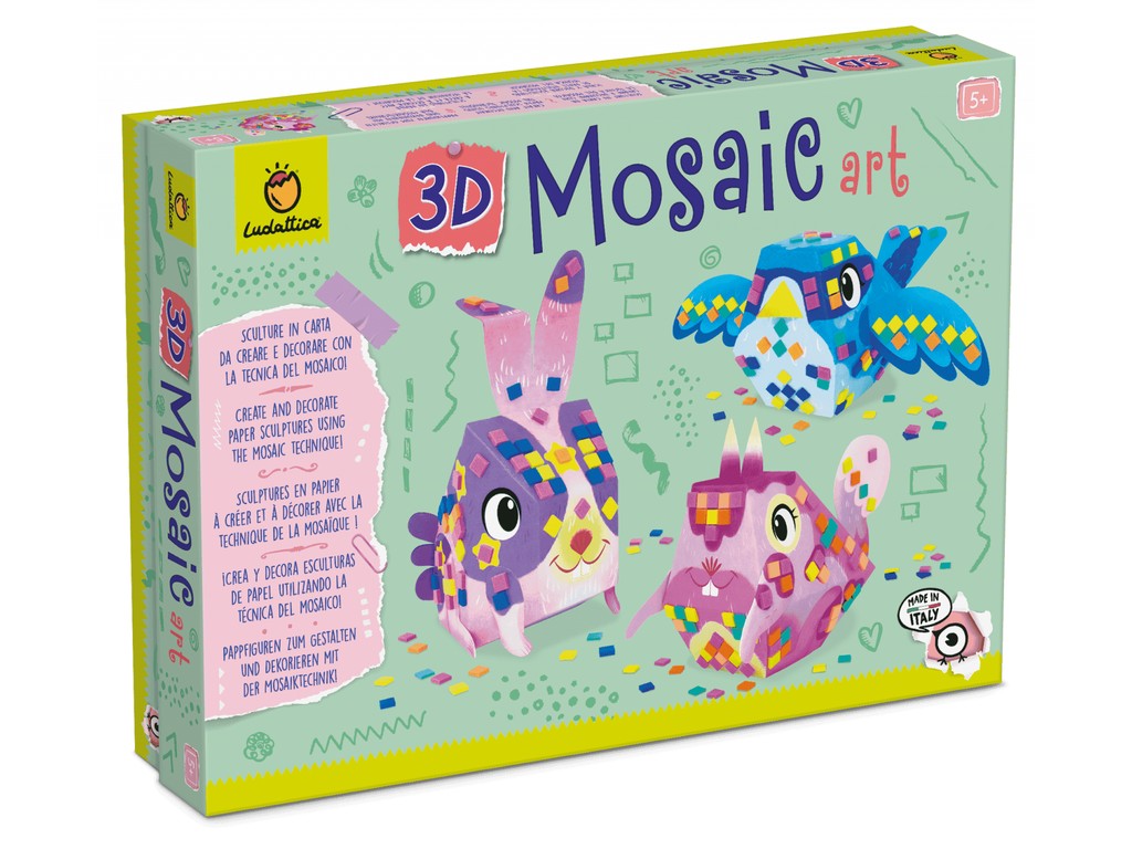 Set Creativ Mozaic 3D, +5 ani, Ludattica