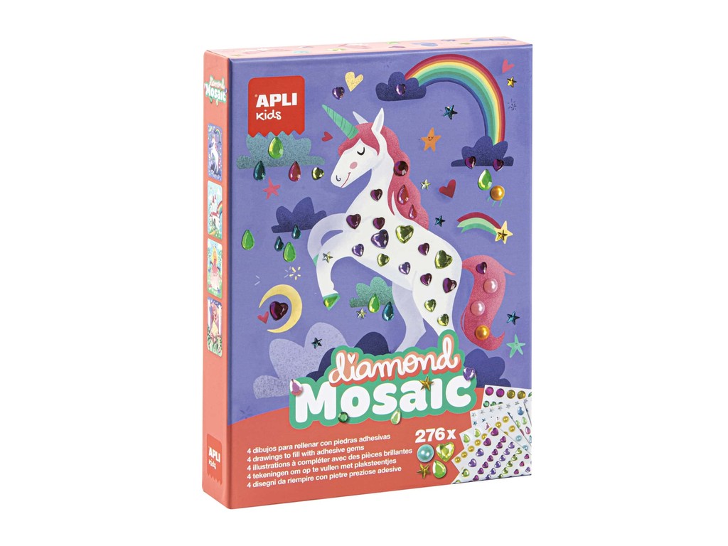 Set creativ Mozaic cu diamante, 4 ani+