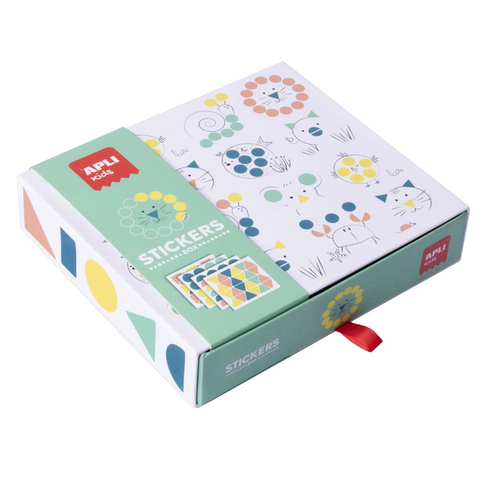 Set creativ Stickere forme geometrice Animale 3