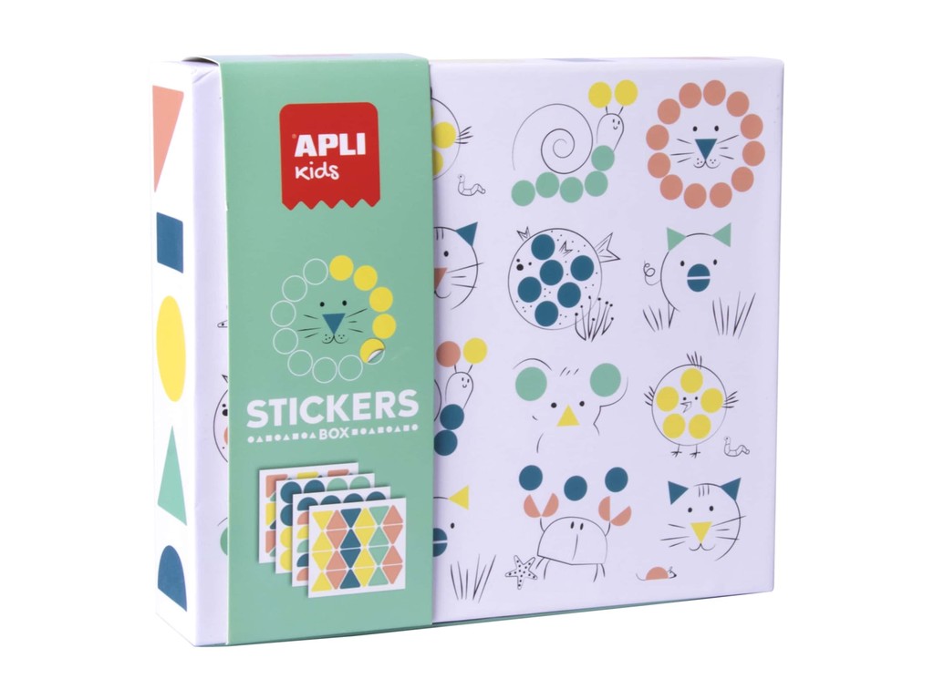 Set creativ Stickere forme geometrice Animale