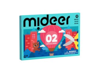 Set de activități cu exerciții de tăiere și decupare a hârtiei, Let’s Cut Paper, Nivel 02 Mediu