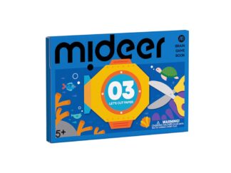 Set de activități cu exerciții de tăiere și decupare a hârtiei, Let’s Cut Paper, Nivel 03 Avansat