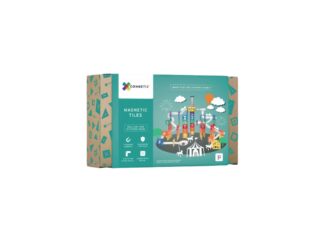 Set de construcție magnetic, 92 piese, Ball Run Pack, Connetix Tiles