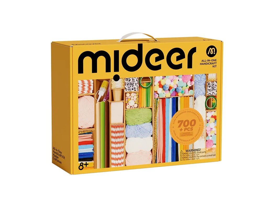 Set de creație cu 700 de piese art craft, pentru copii