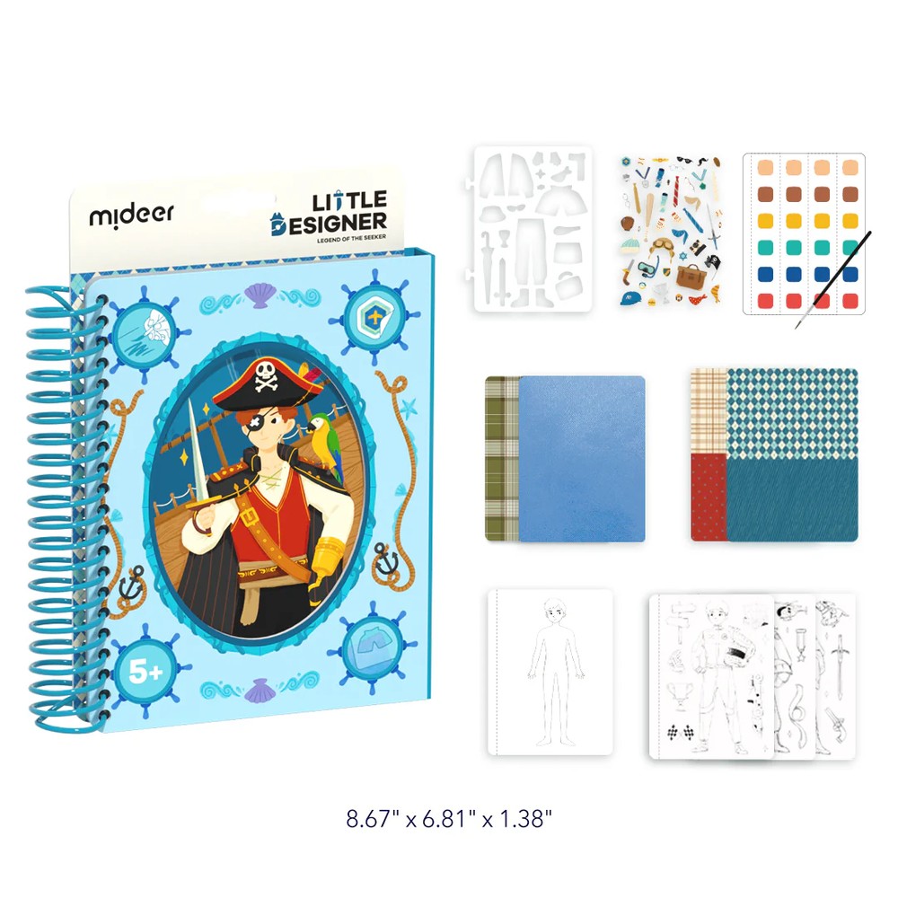 Set de creație Micul Designer în căutarea legendelor cu pirați 3