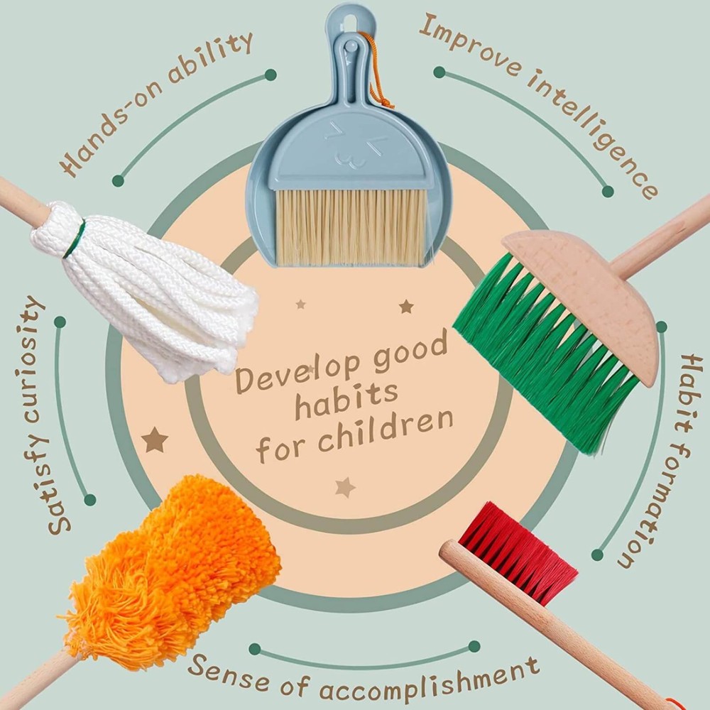 Set de Curățenie pentru copii 7 piese 6