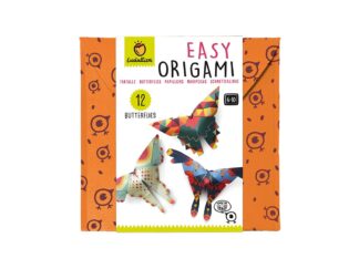Set îndemânare Origami începători Fluturi, Ludattica, +6 ani
