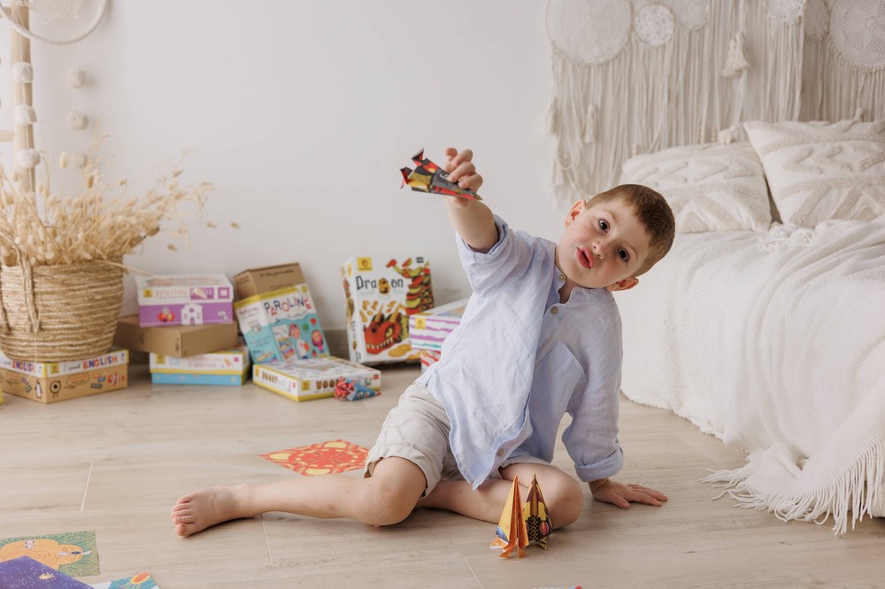 Set îndemânare Origami începători Rachete, Ludattica, +6 ani 7