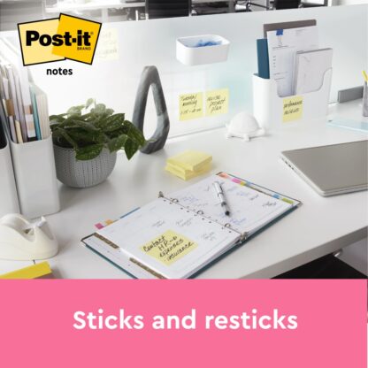 Set Notes adeziv Post-it® Canary Yellow™ 1