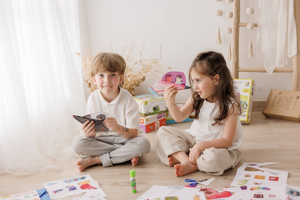 Set Origami începători Avioane, Ludattica, 4-5 ani + 6