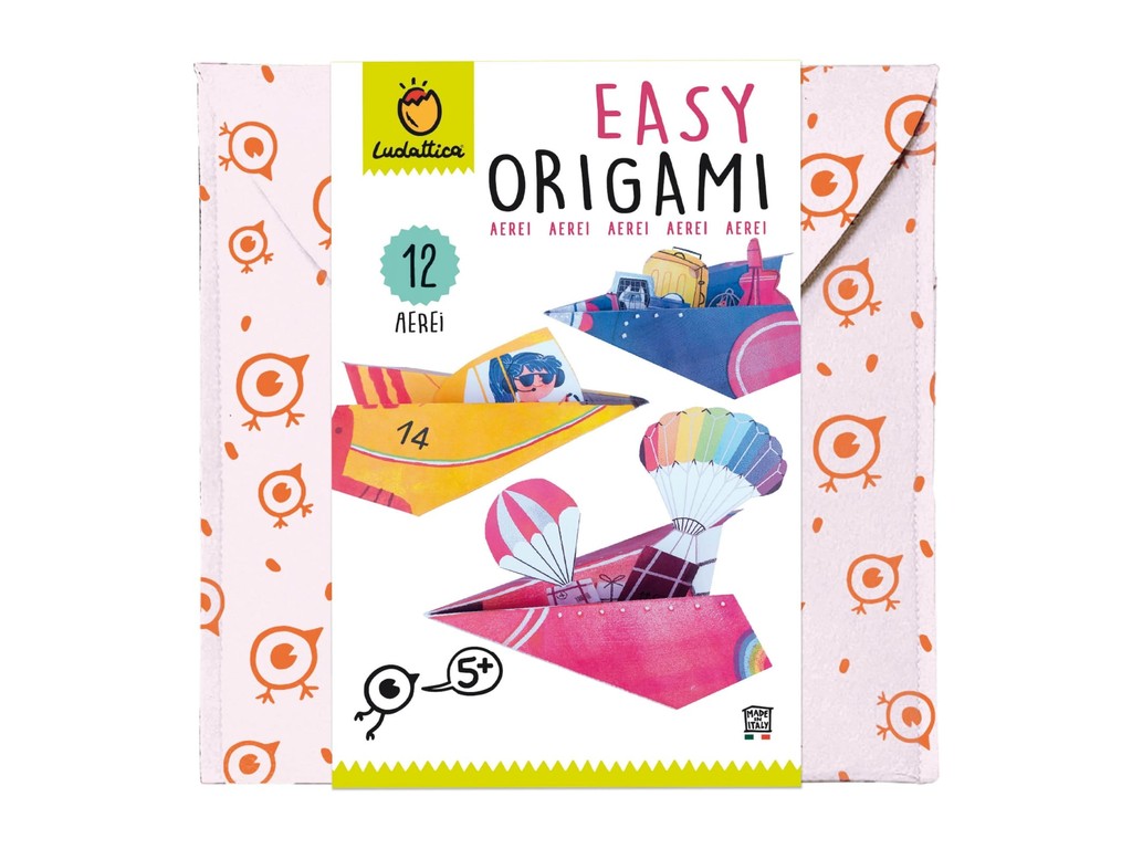 Set Origami începători Avioane, Ludattica, 4-5 ani +