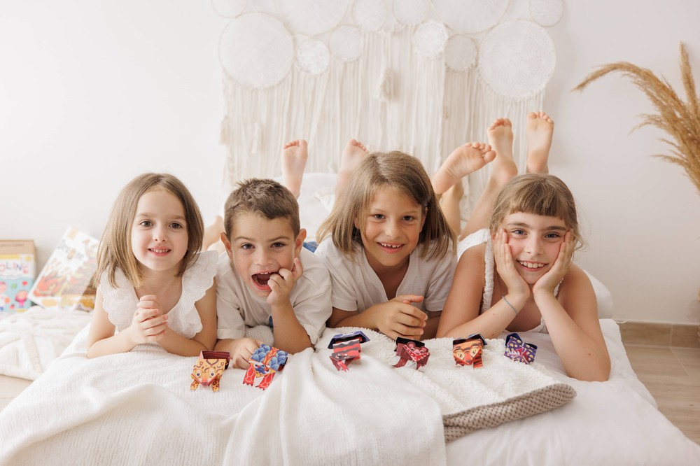 Set Origami începători Origami săltăreți Surpriza!, Ludattica, +6 ani 12