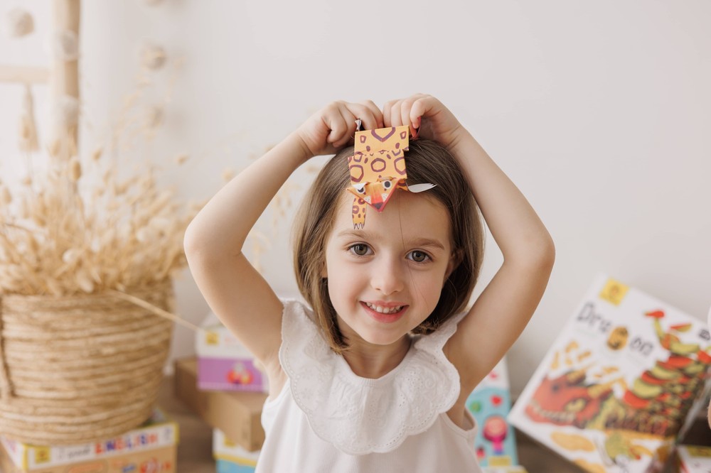 Set Origami începători Origami săltăreți Surpriza!, Ludattica, +6 ani 6