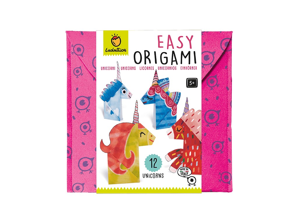 Set Origami începători Unicorni, Ludattica, +5 ani