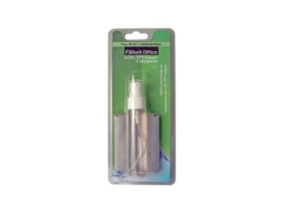 Set spray 30 ml + lavetă microfibră 18 x 18 cm ecran LCD/TFT, Favorit