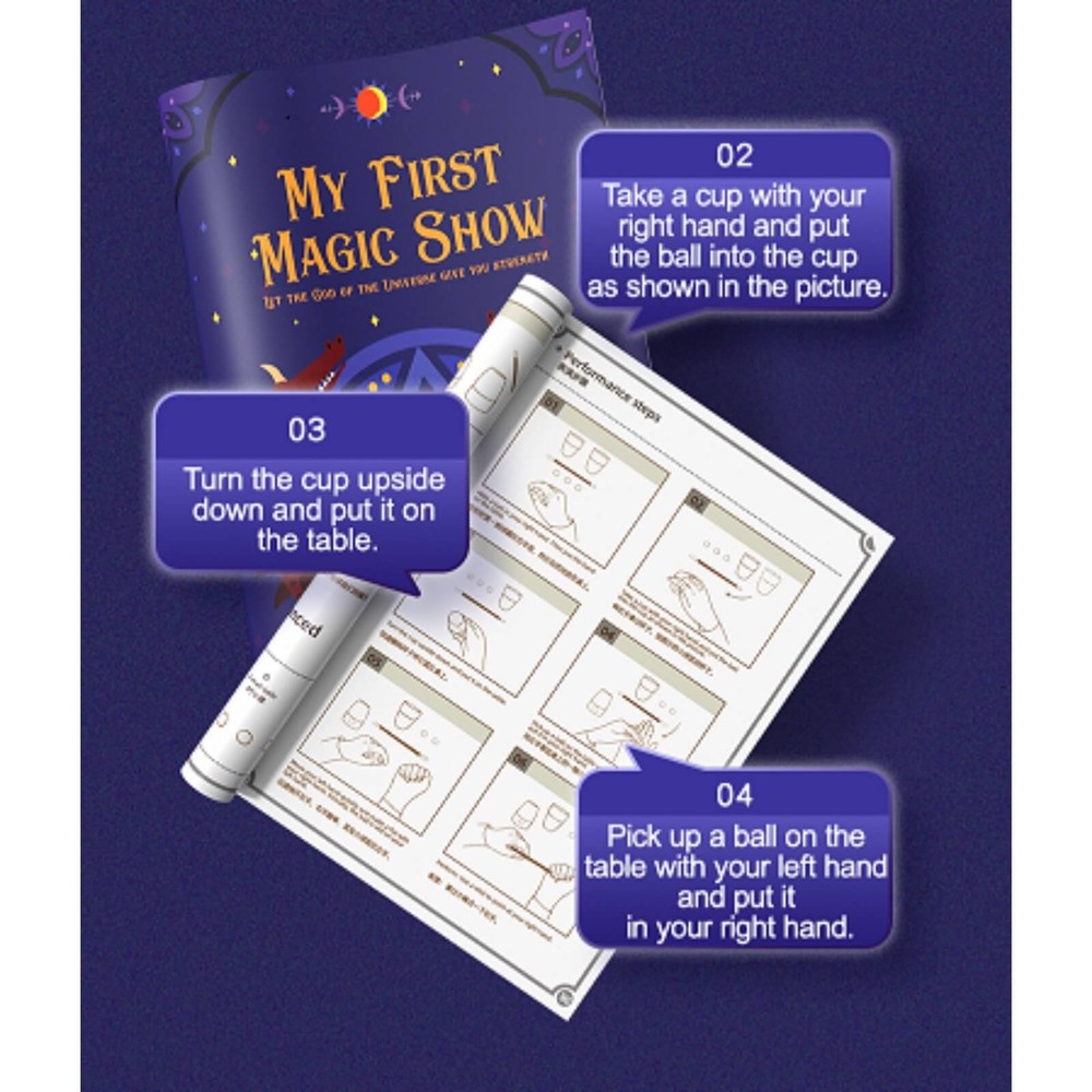 Set Trusă de Magie pentru Copii My First Magic Show 7