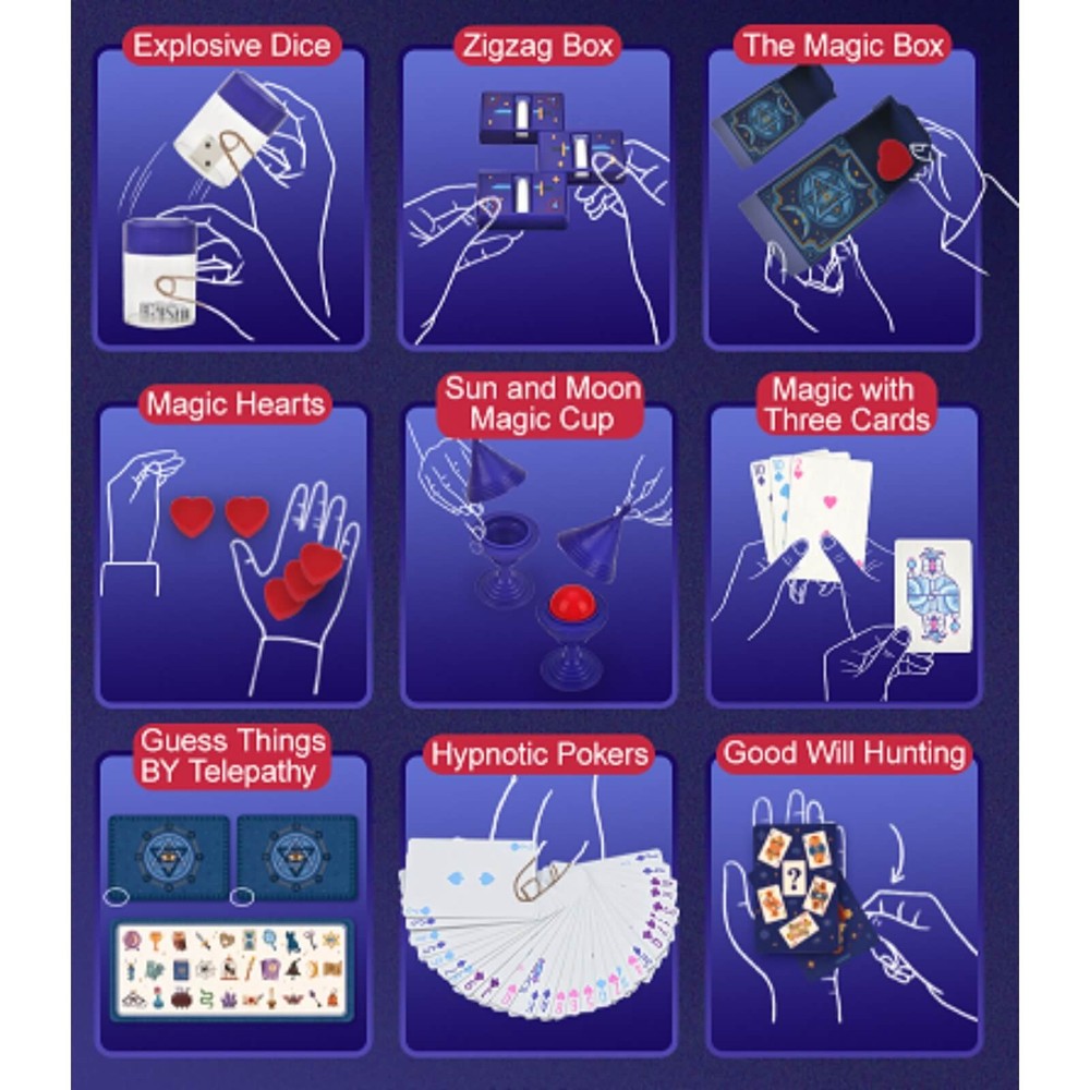 Set Trusă de Magie pentru Copii My First Magic Show 8