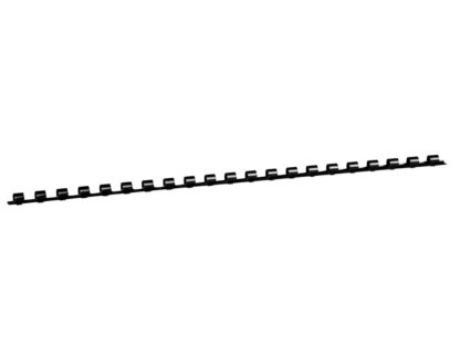 Spirală 6 mm din plastic negru
