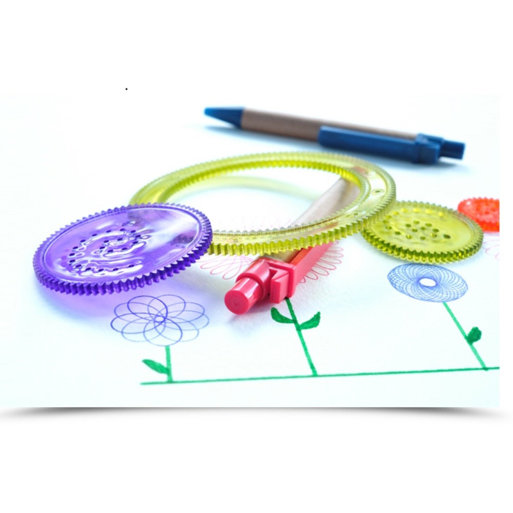 Spirograf, Set Șabloane Desen, Arta și Știința Spiralelor 5