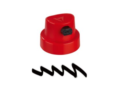 Spray cap Flat Artist red/black