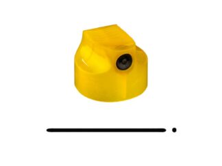 Spray cap German Skinny yellow/black