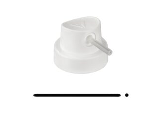 Spray cap Pipe Skinny white/needle