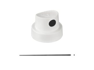 Spray cap Super Skinny white/black