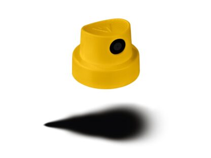 Spray cap Yellow Fatcap yellow/black