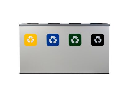 Stație colectare selectivă Eko Station 4 x 60 L 2