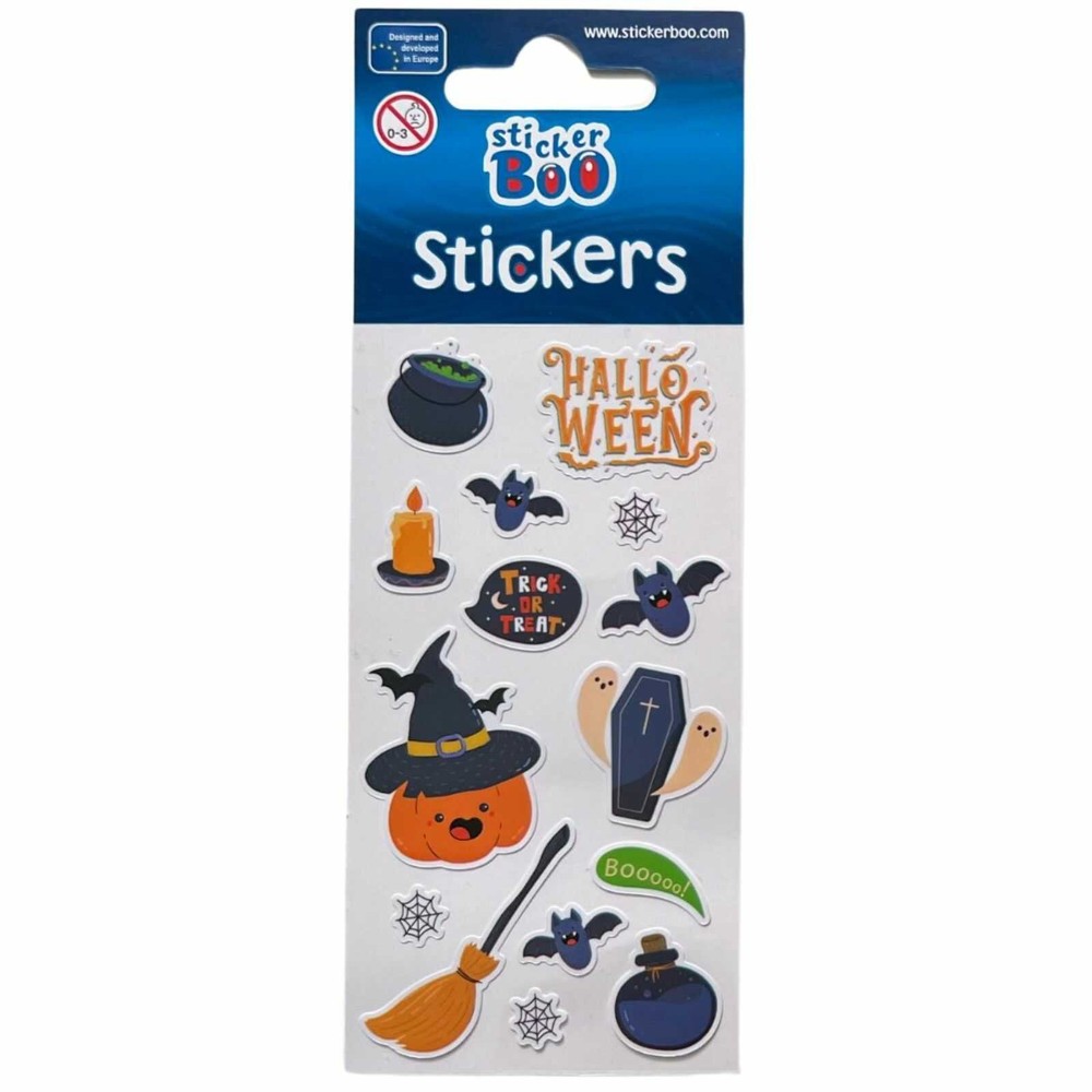 Stickere copii, Set abțibilduri cu tematică Halloween, Autocolante decorative 2