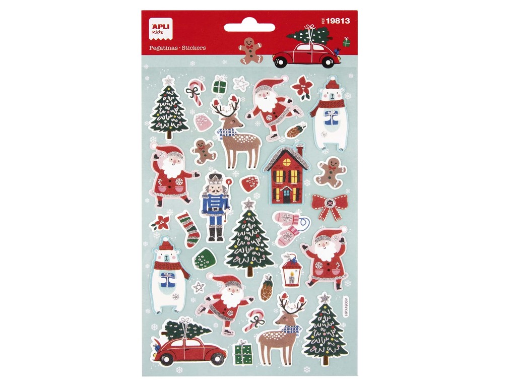 Stickere Crăciun, 33 stickere