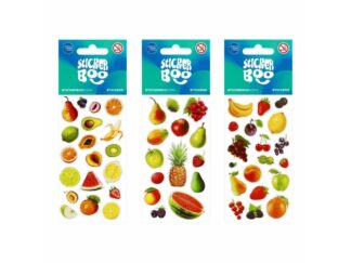 Stickere cu fructe naturale