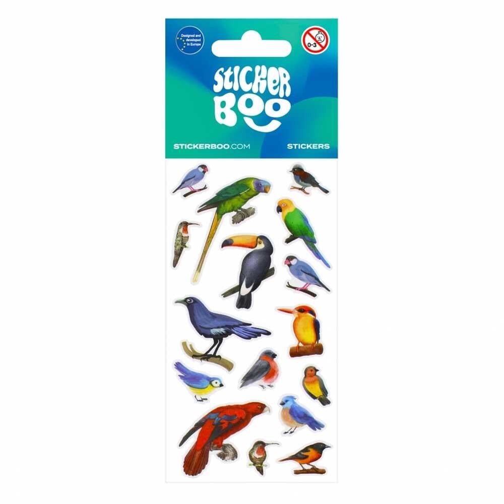 Stickere cu păsări 2