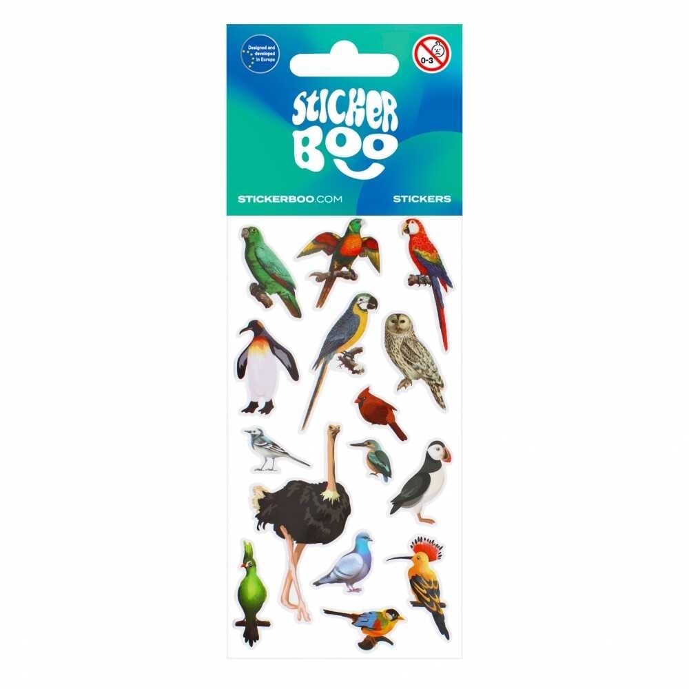 Stickere cu păsări 4