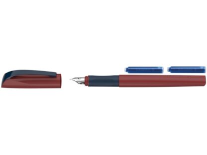 Stilou Schneider Xpect/Vivaz + 2 patroane/blister vișiniu 2