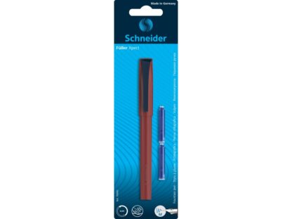 Stilou Schneider Xpect/Vivaz + 2 patroane/blister vișiniu