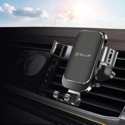 Suport auto pentru telefon Tellur Gravity CMH20, negru 4