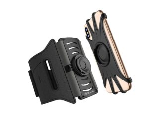 Suport detașabil Tellur de telefon 4″-6.5″ pentru braț A100, negru
