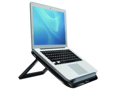 Suport ergonomic pentru laptop pliabil I-Spire Series Fellowes negru 2