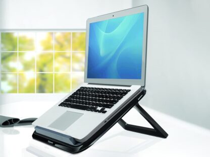 Suport ergonomic pentru laptop pliabil I-Spire Series Fellowes negru 3
