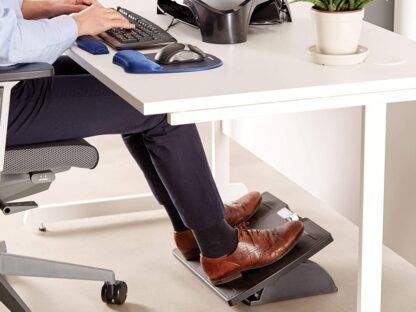 Suport ergonomic pentru picioare reglabil Microban Fellowes 3