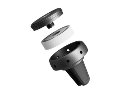 Suport magnetic de telefon pentru ventilație FreshDot, Odorizant Antitabac, gri 3