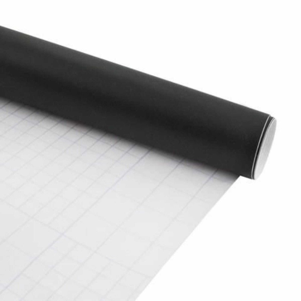 Tablă de scris autocolantă pentru multiple suprafețe, tip tapet, reutilizabilă, cretă inclusă, ușor de lipit, 45 x 200 cm, negru 11