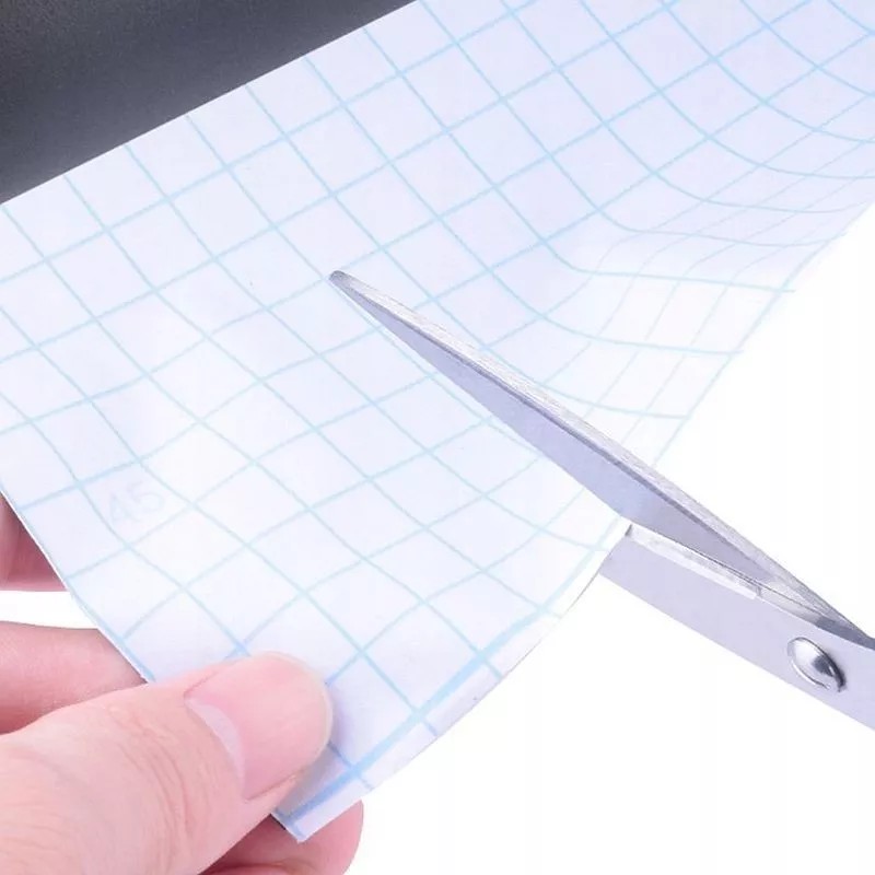 Tablă de scris autocolantă pentru multiple suprafețe, tip tapet, reutilizabilă, cretă inclusă, ușor de lipit, 45 x 200 cm, negru 4