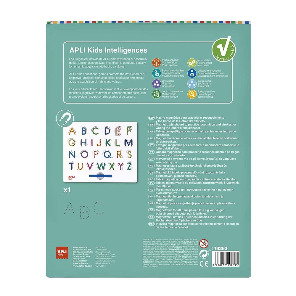 Tabla Magnetica Alfabet 2