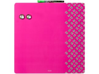 Tablă magnetică color combo fără ramă roz
